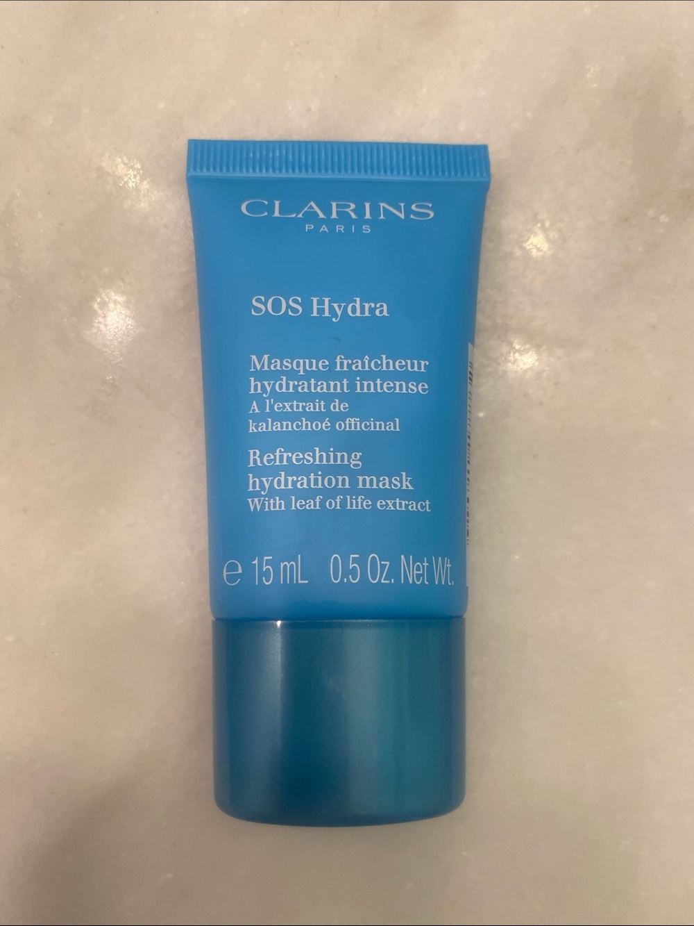 Clarins SOS Hydra Refreshing Hydration Mask - Bright Blue